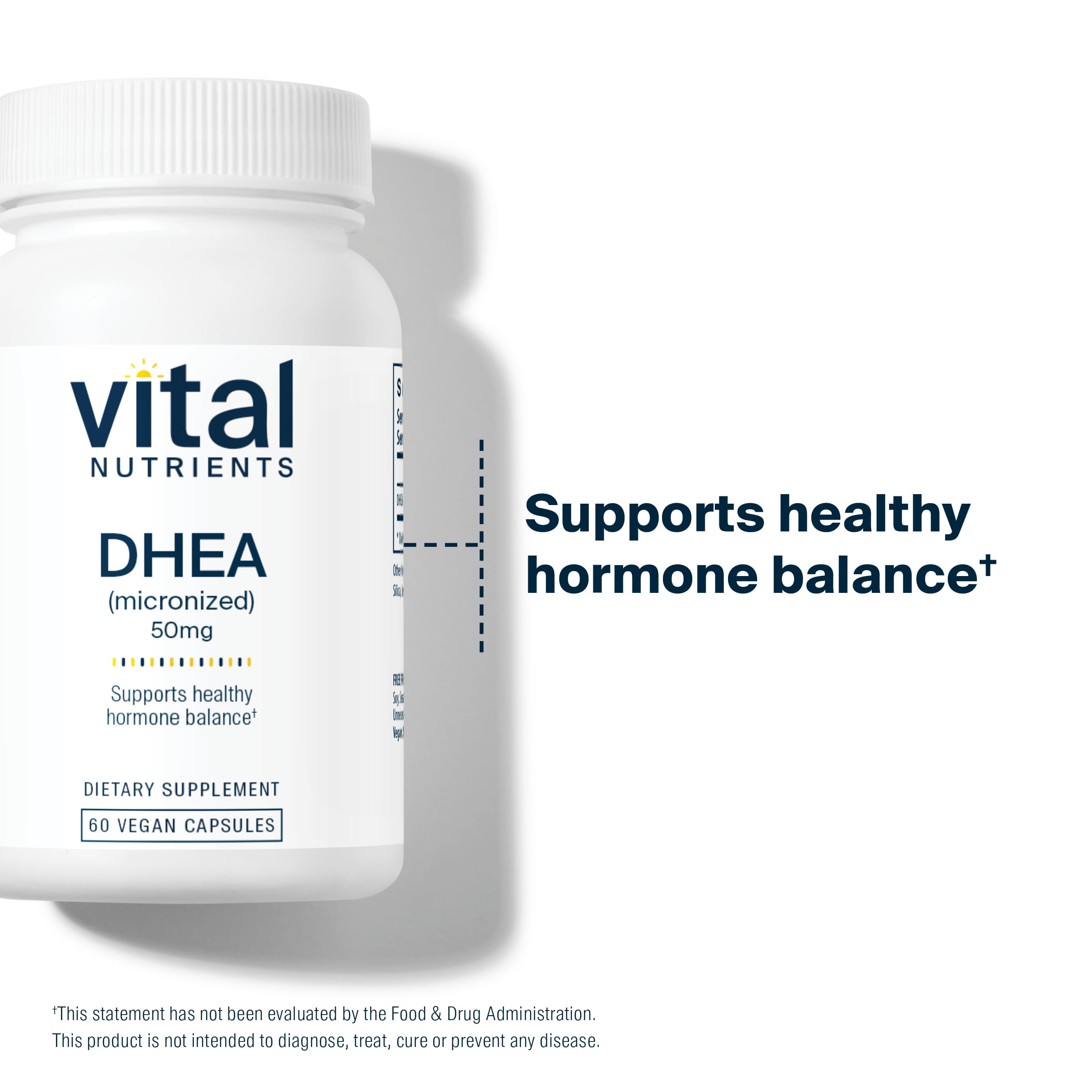 Vital Nutrients DHEA 50mg, 60 Capsules — Amazon image 6