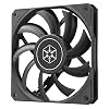 Silverstone Technology Air Slimmer 90 Enhanced Performance 92mm Slim Fan with PWM, SST-AS90B