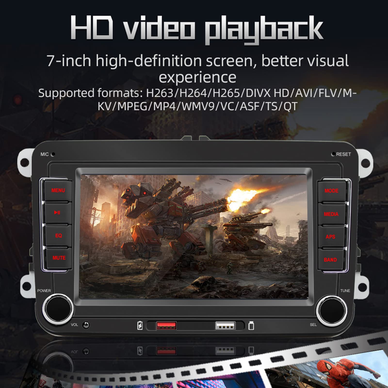 Amazon.co.jp: Artudatech ディスプレイオーディオ 7 