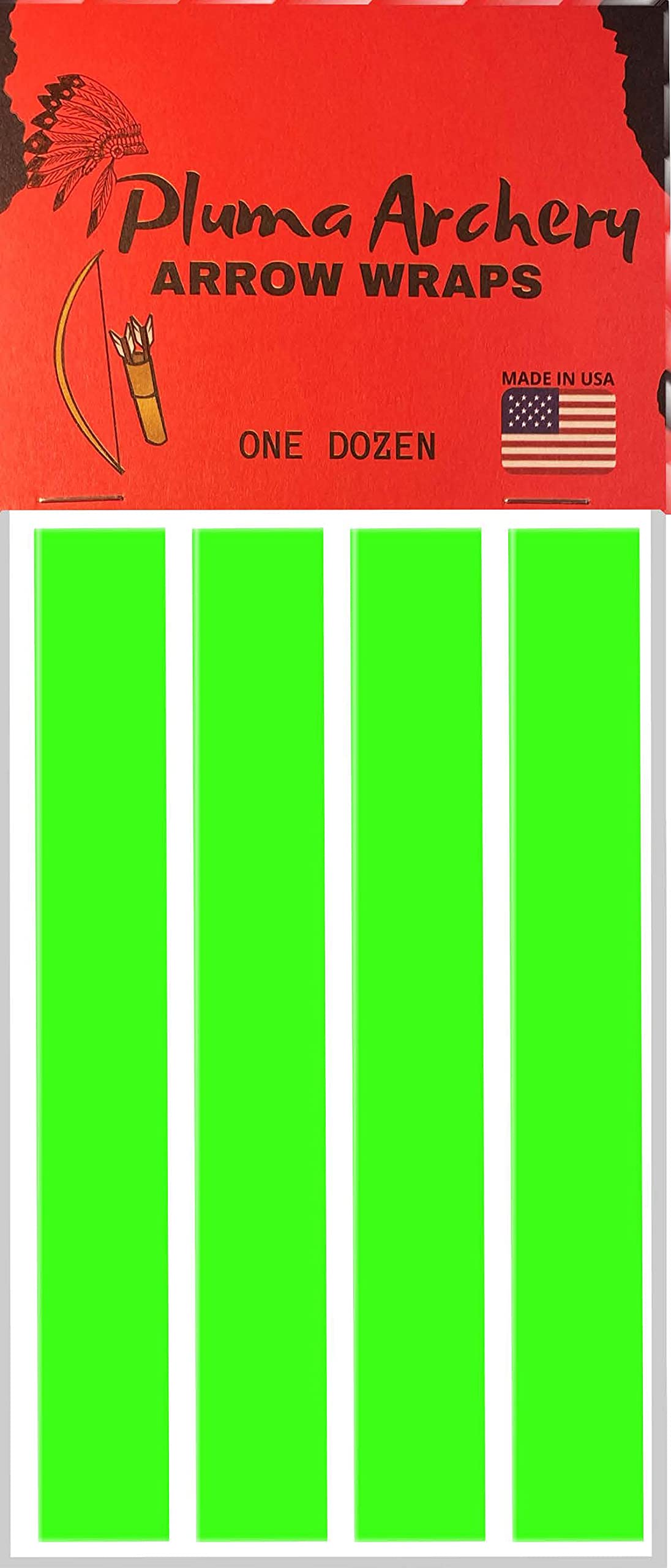 Arrow Wraps | Cut for Micro Diameter Archery Shafts | 4MM / 0.166 Inch ID Arrows with Max Outside Diameter (OD) of 0.255 Inches | Length 6 Inches