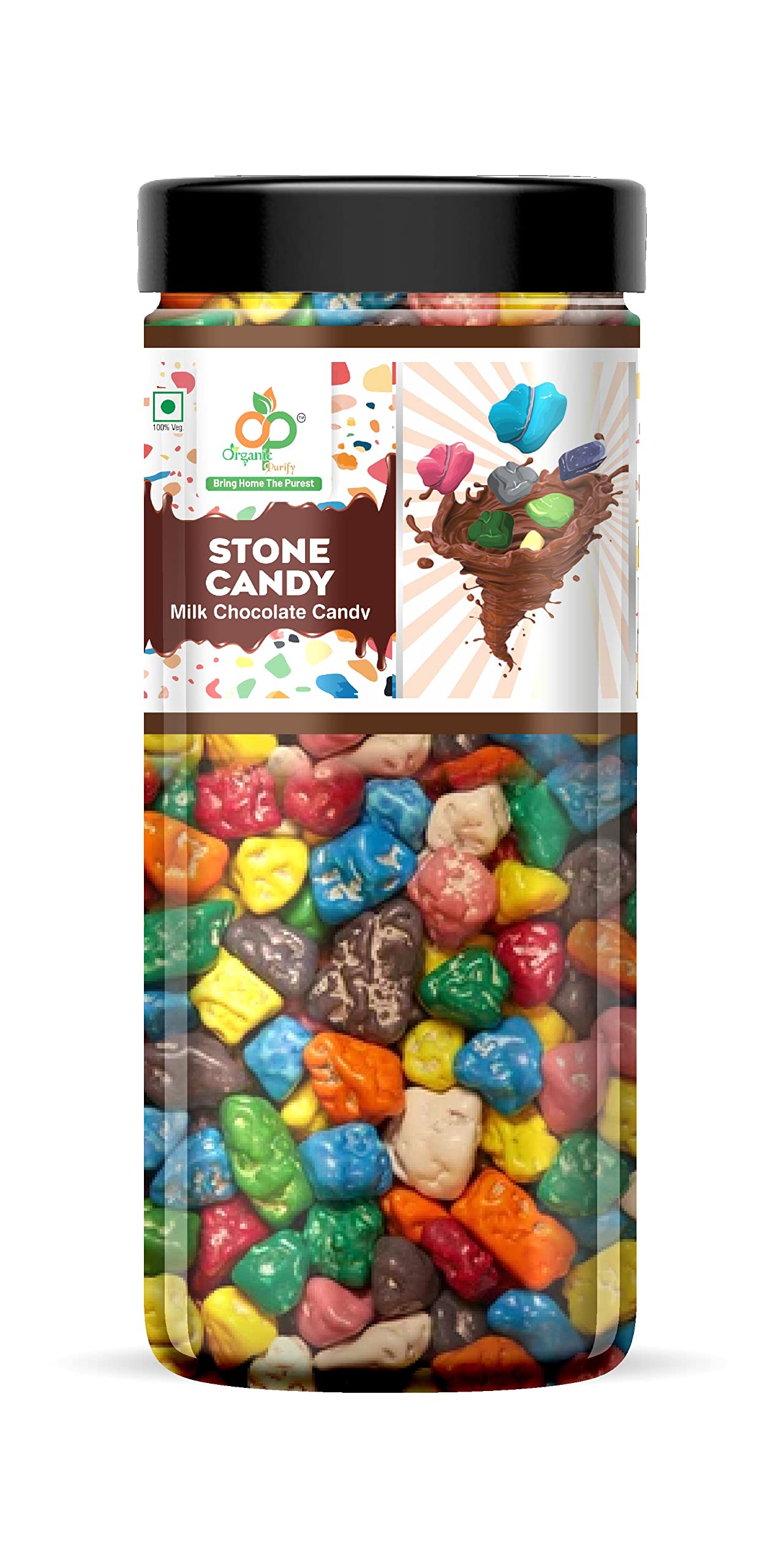 Buy Purify Rock Candy Stone Candy 800g Milk Stone Chocolate Rock