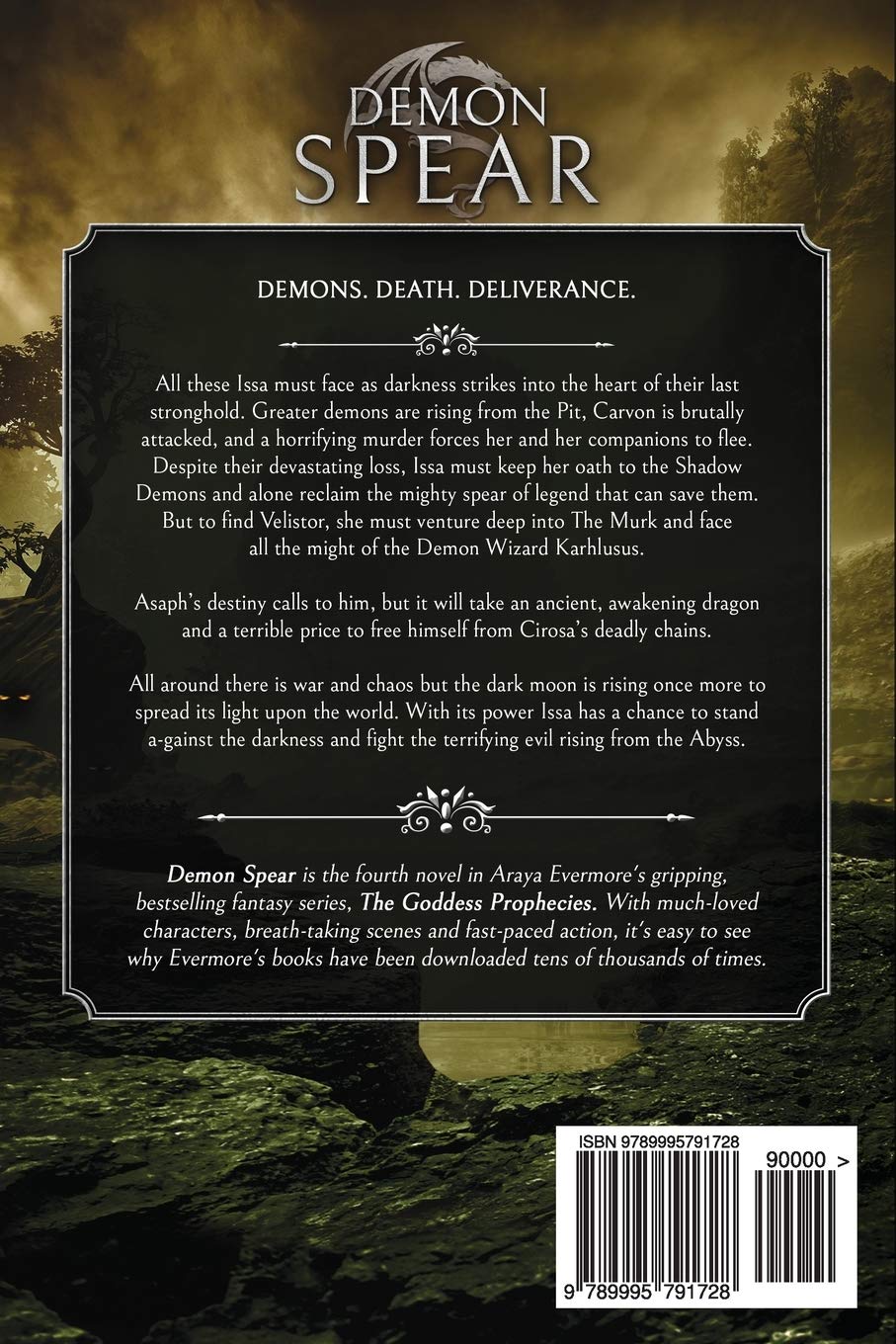 Demon Spear: The Goddess Prophecies Book 4 (The Goddess Prophecies Fantasy Series) - Image 2