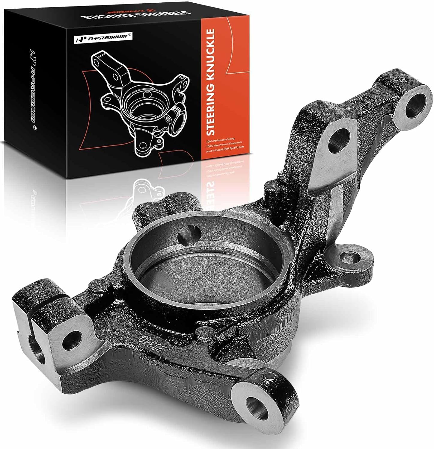 A-Premium Front Right Suspension Steering Knuckle Compatible with Hyundai Sonata 2011-2013, Azera 2011-2014 & Kia Optima 2011-2013, Passenger Side