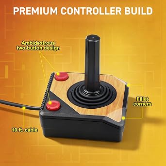Hyperkin Trooper Premium Controller for Atari 2600/ RetroN 77 (Color May Vary)