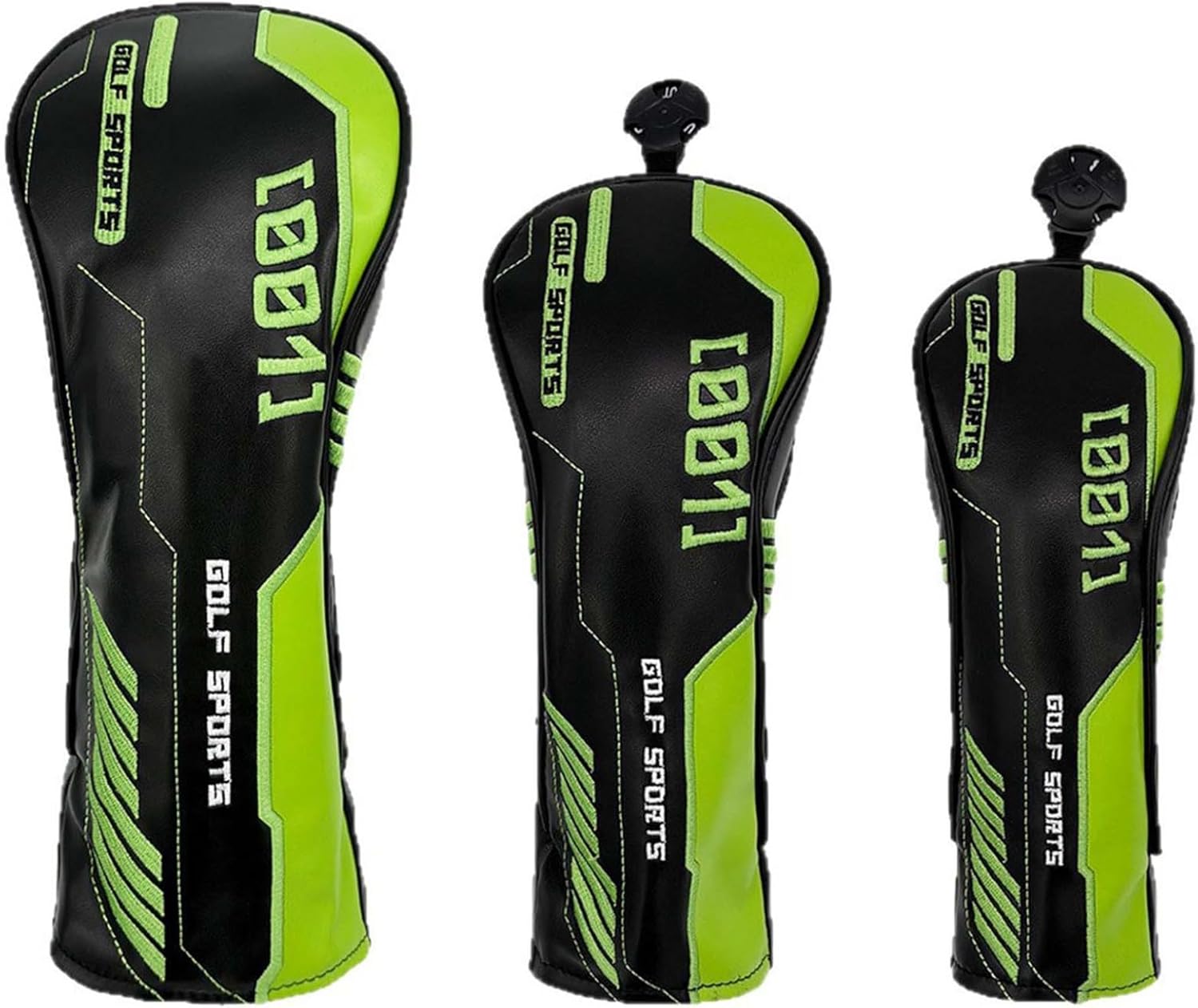 Oyolan Sturdy PU Waterproof Cover Thick Cushion for Golf Club Heads