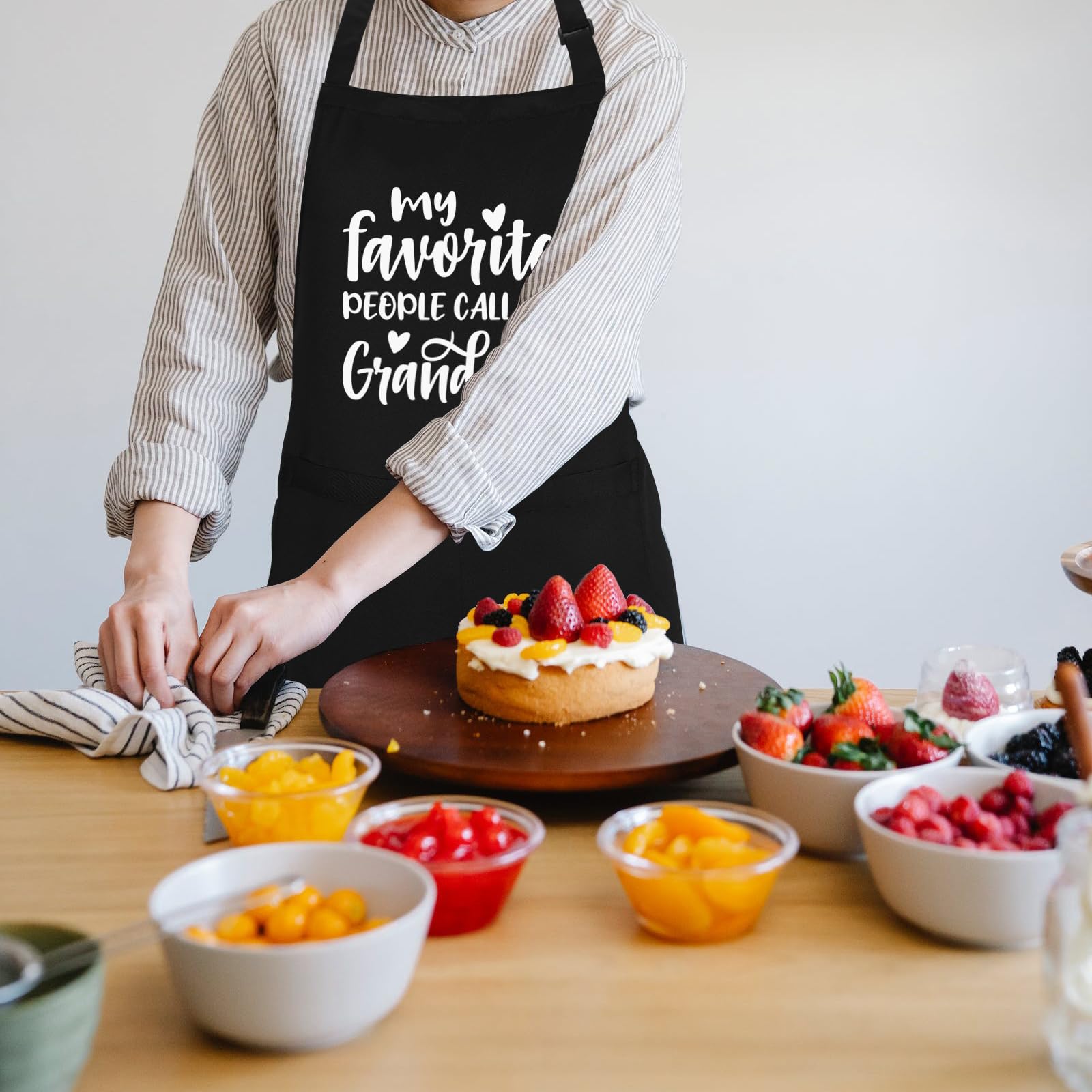 Delantales divertidos para mujeres y hombres con bolsillos, delantal jubilado para cocinar, cocina, regalos para abuelo, abuela, cumpleaños