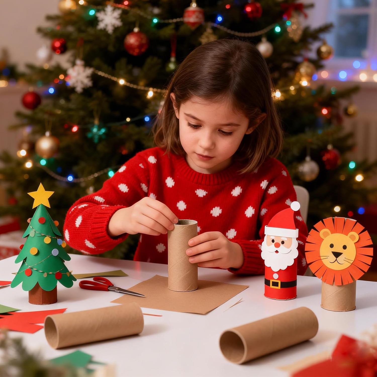 360Pack Brown Cardboard Tubes for Crafts, Bulk Paper Rolls for Kids DIY, Classroom Art Supplies, Holiday Decor(3.98"x1.38",3.98"x1.57",3.98"x1.69")