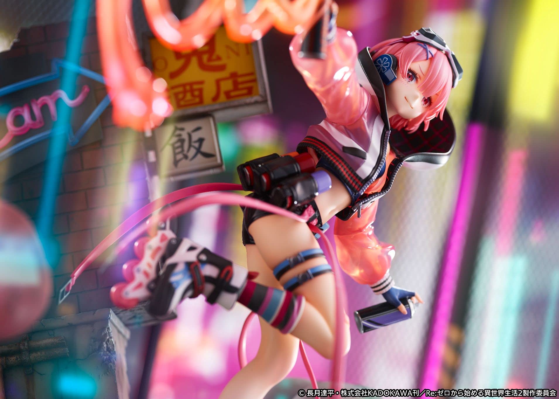【特典付】Re:ゼロから始める異世界生活　ラム Neon City フィギュア SHIBUYA SCRAMBLE FIGURE ラム -Neon City Ver.- 1/7スケール