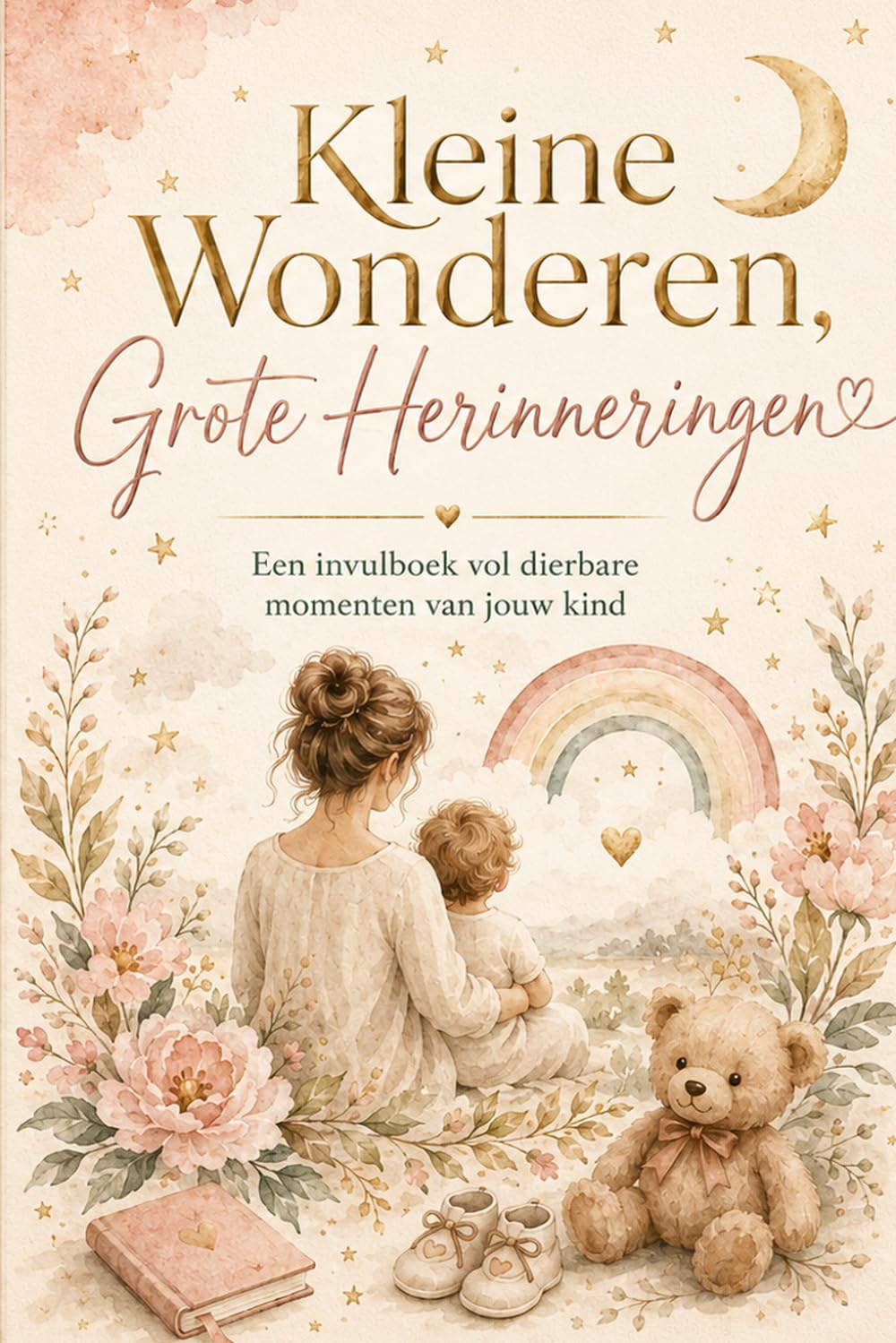 Kleine Wonderen, Grote Herinneringen: Een invulboek vol dierbare momenten en mijlpalen van je kindje