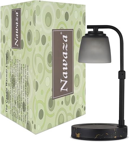 Miniatura 3 de nawaza Lámparas calentadoras de velas, lámpara eléctrica de metal de arriba hacia abajo, lámpara de calentamiento de velas regulable, lámpara