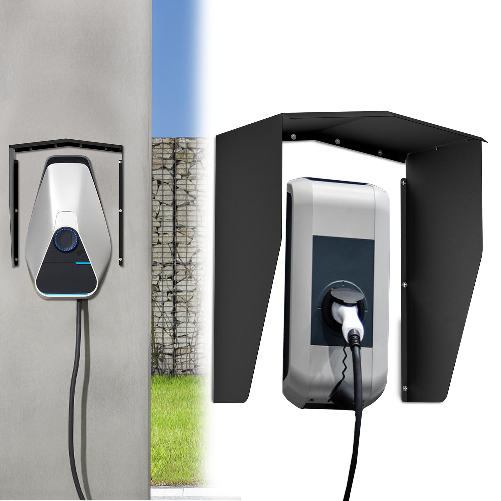 UISEBRT Weerbescherming voor Wallbox, beschermend dak voor e-auto