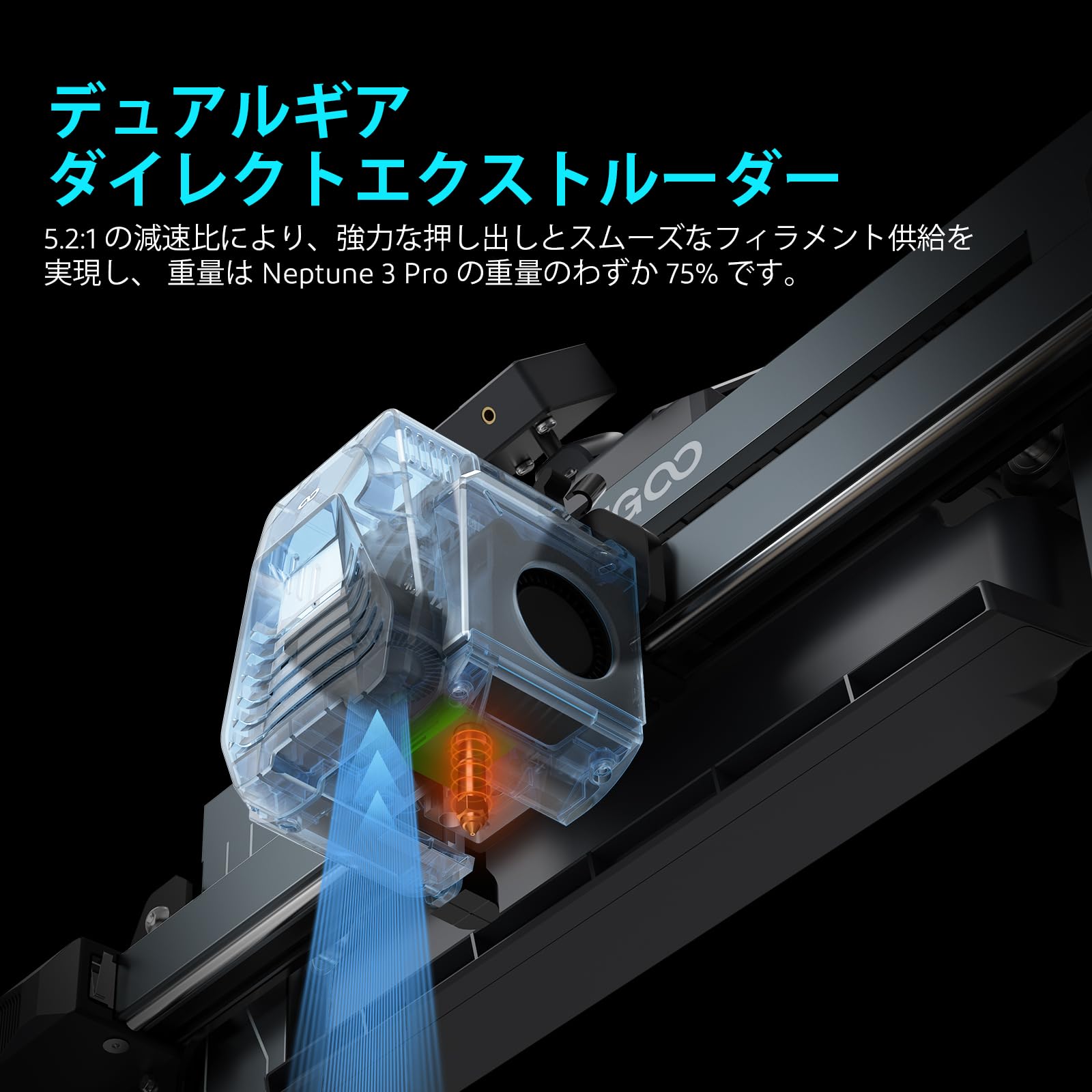 Amazon | ELEGOO Neptune 4 FDM 3D プリンター 最大 500mm/s 高速印刷 
