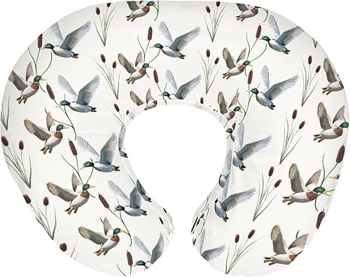 Miniatura 12 de Fundas de almohada retro de caza de patos para bebés y niñas, fundas elásticas suaves y elásticas para bebés recién nacidos