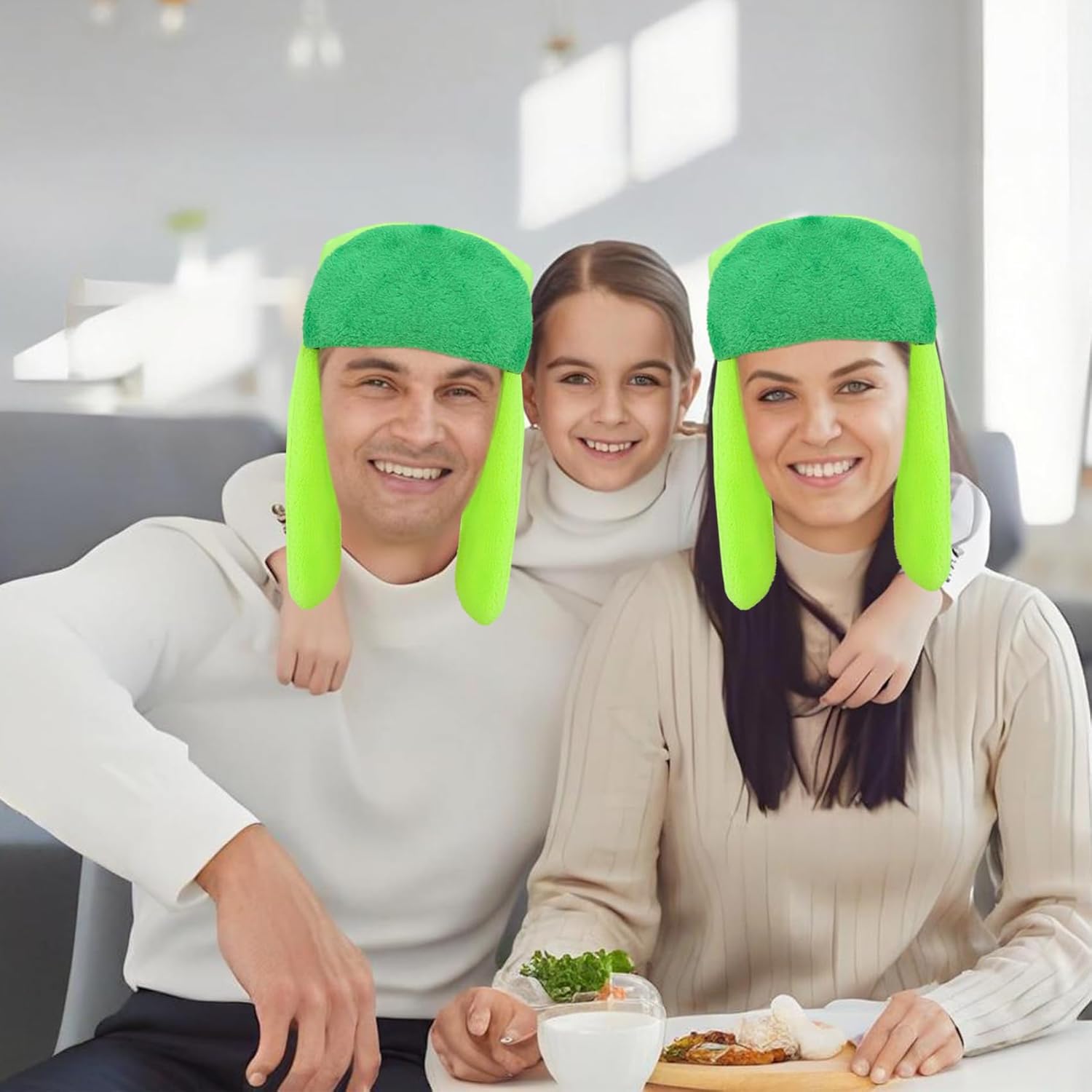 Halloween Character Park Cosplay Hat Set for Adult Hat Gloves Halloween Custume Winter Accessories(Green) - Image 5