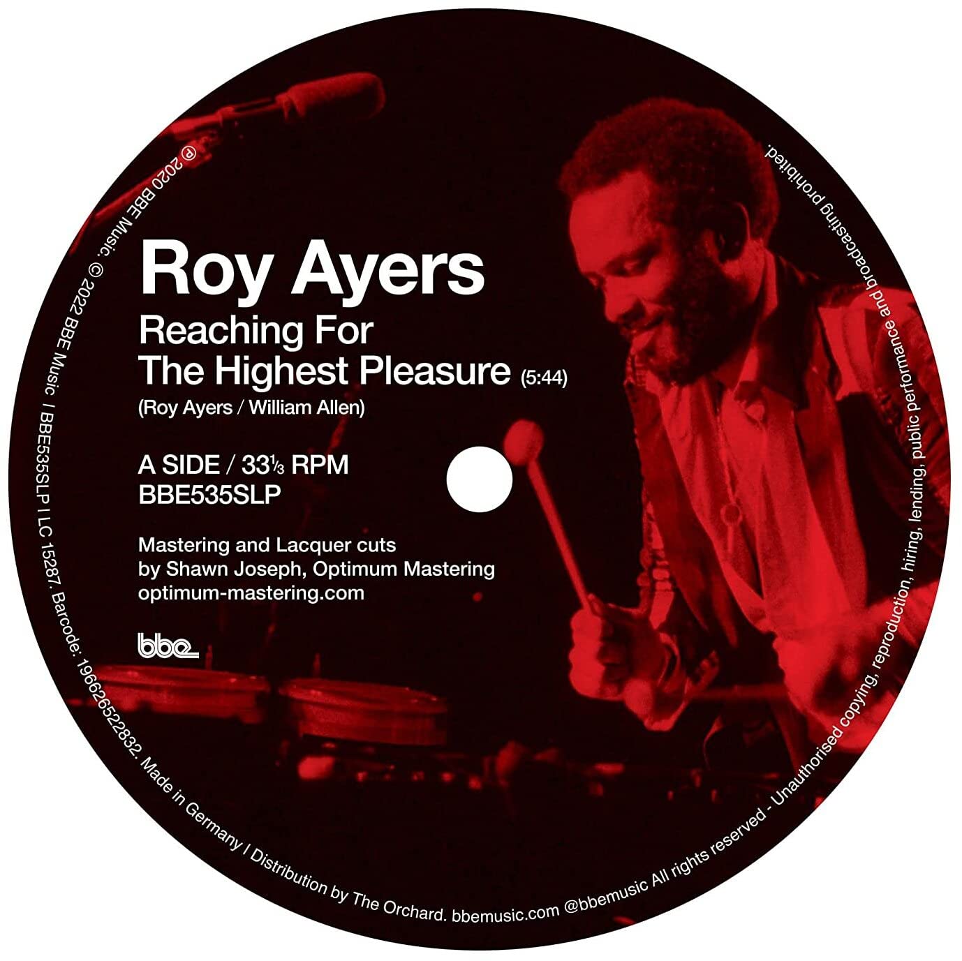 Reaching the Highest Pleasure / I Am Your Mind Part 2 (P?p? Bradock Remix) [10" VINYL]