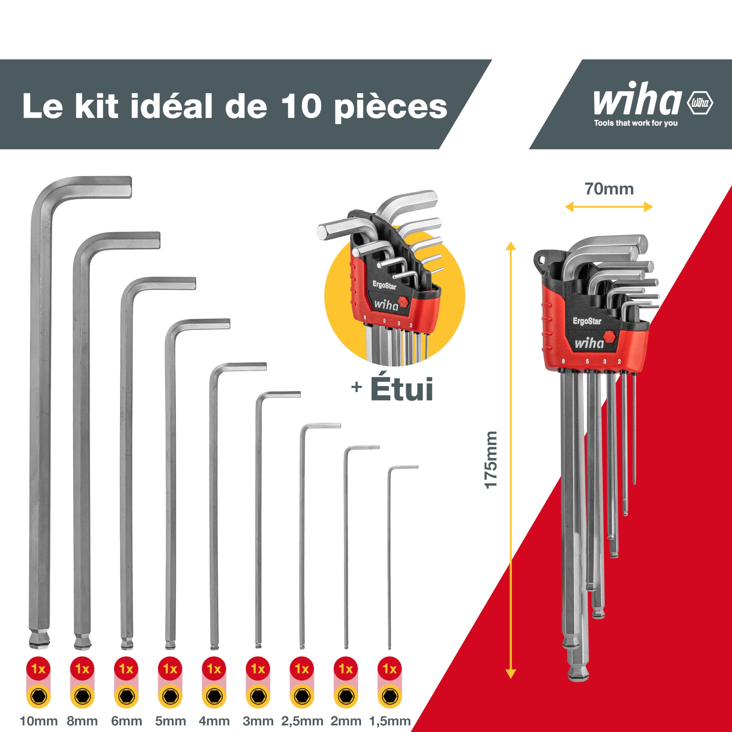 Wiha 369RH9 ErgoStar
