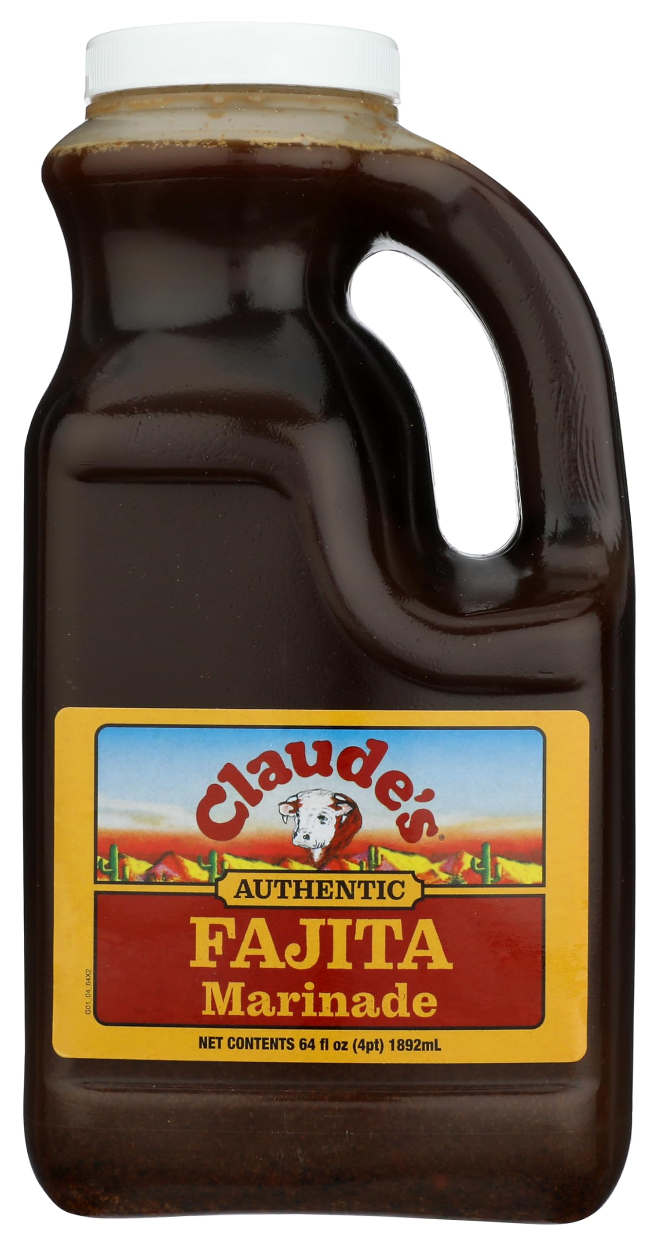 Claudes Fajita Marinating Sauce 64 Ounce Jug