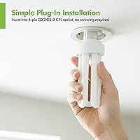 Vista 5 de (unidades 4) tubo triple de 26 Watts - GX24q-3 (4 pines), 26.0watts