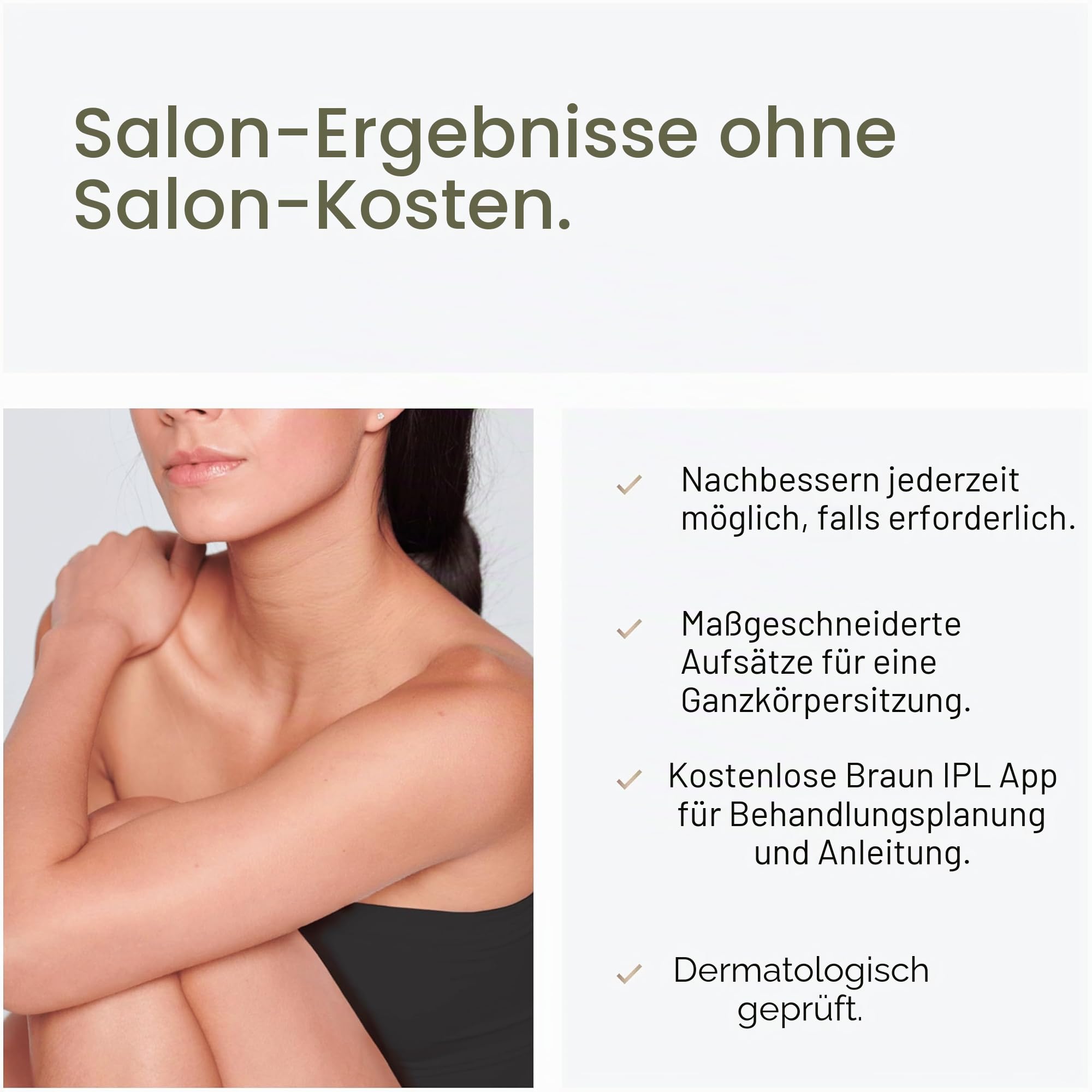 Braun IPL Silk-Expert Pro 5, Haarentfernung zu Hause, mit Tasche, Präzisionskopf und Venusrasierer, Alternative zur Laser-Haarentfernung, Geschenk für Frauen, weiß/gold, PL5137