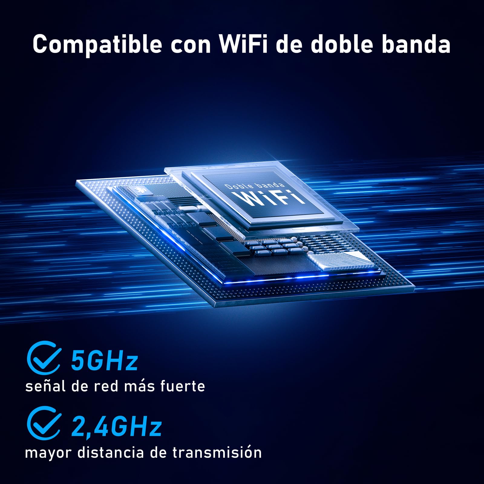 [5GHz & 2,4GHz]Camara Vigilancia WiFi Exterior Solar,Batería de 7800mAh y panel solar de 6W,2K 4MP Camera Vigilância Exterior con Luz de inundación,Visión Nocturna Color,Detección de Movimiento con IA