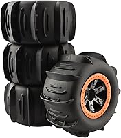 Vista 3 de Llantas de paleta RC LG-ZJ02 25-ZJ02 para alta velocidad 9125 X07 X08 X17 9155 9156 RC Cars 9201E 9205E 9206E 200E 201E RZ001G-A 104009 RC Trucks