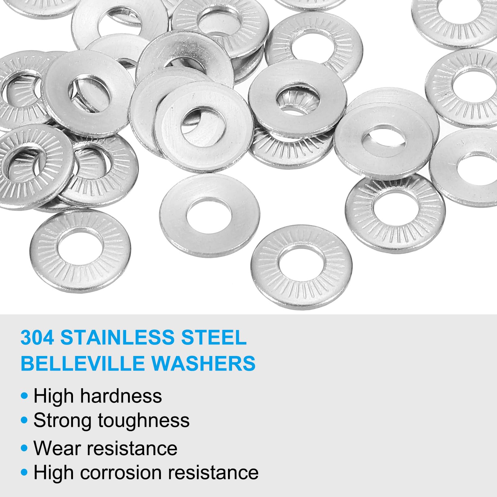 PATIKIL 304 Stainless Steel Flat Washers - Image 3