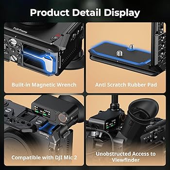 Amazon.co.jp: SmallRig FX2用ハーフケージ Sony対応 取り外し