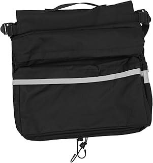 INOOMP 1 pç Bolsas de roupas para armazenamento de ciclismo, capa traseira do assento traseiro, bolsa de armazenamento de bicicleta, bolsa de transporte de bicicletas, bolsa de armazenamento de bicicletas, bolsa de sela, bolsa de bagagem de bicicleta