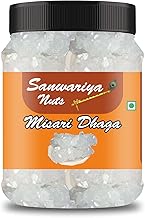 SANWARIYA NUTS Dhaga Mishri (Thread Sugar) | 100% Natural & Pure | Ideal for Ayurvedic Remedies, Tea & Traditional Sweets