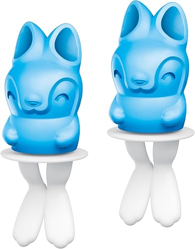 Zoku Molde individual de paletas de personajes, juego de 2, multicolor/fantasía (Lucky the Bunny)