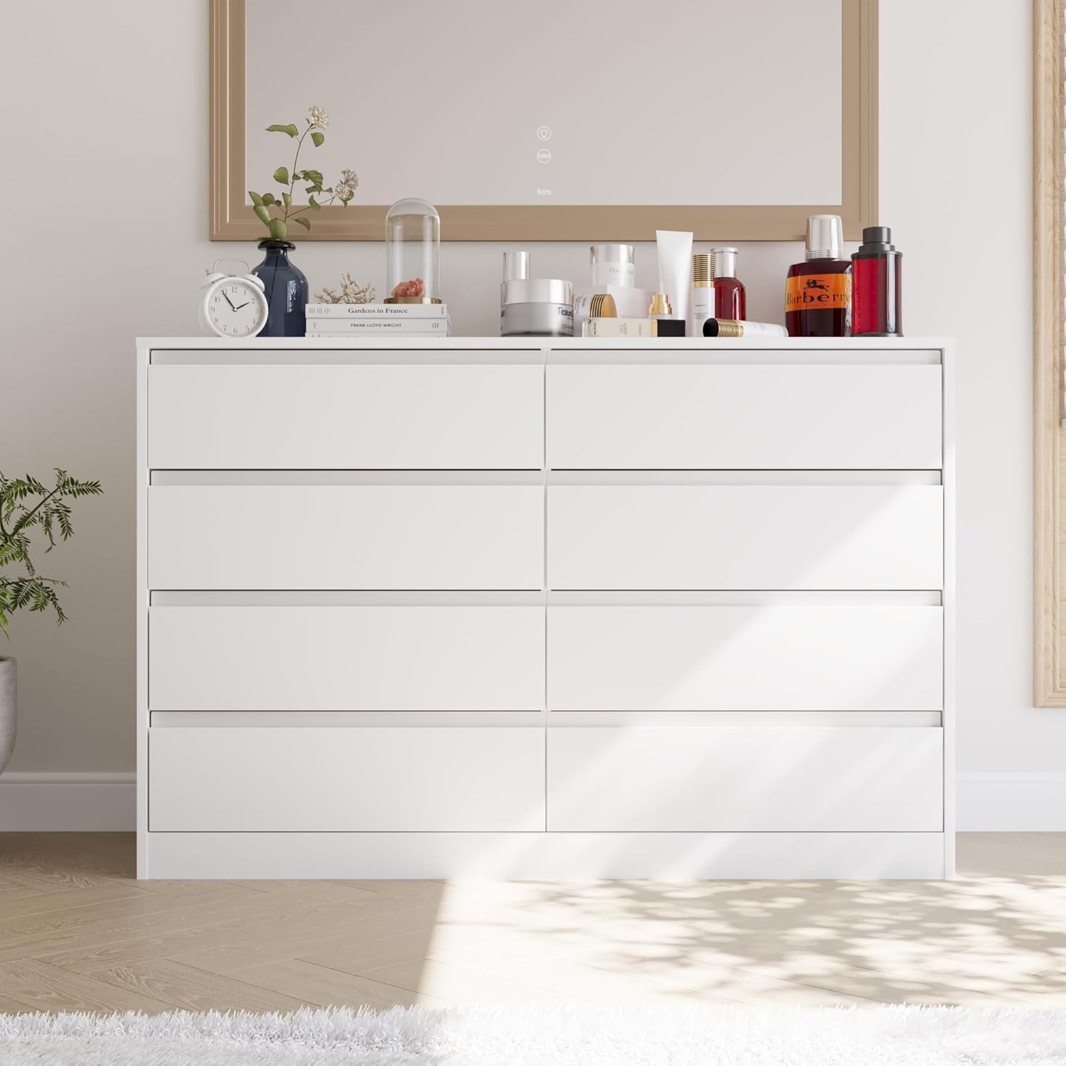 Amazon.com: Bobve Dresser for Bedroom with 8 Drawers, Large Modern ...
