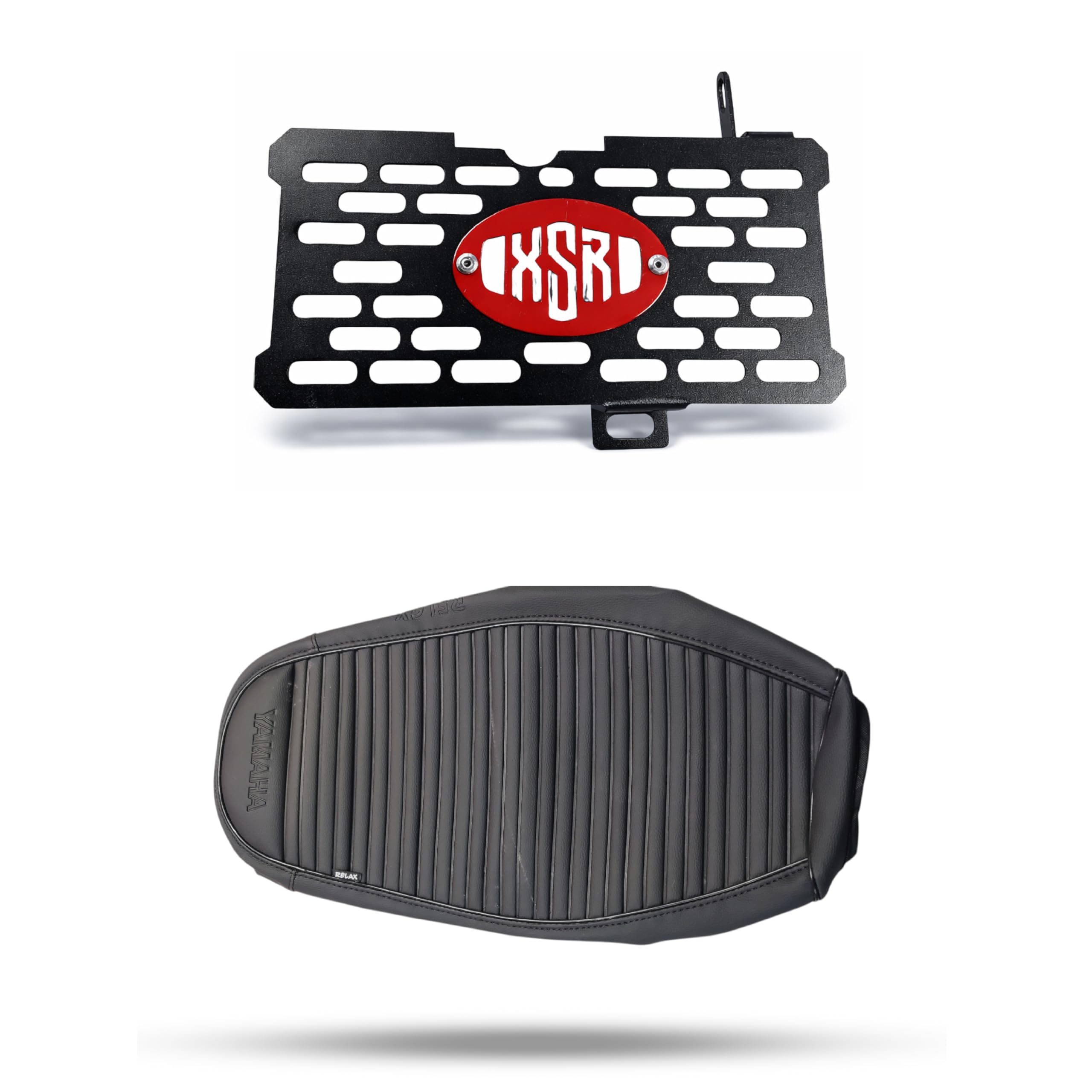 XSR 155 Seat Cover with Radiator Guard for Yamahe XSR 155 New (Pack of 2 Pcs)-image-1