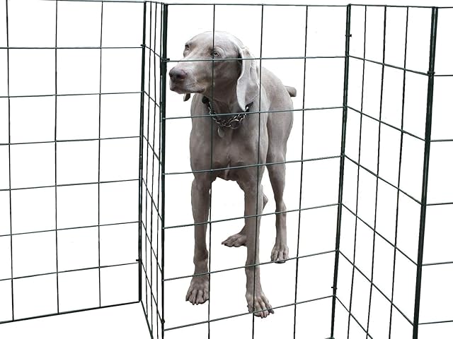 9ft Flexipanel The Portable, Flexible, Foldable Dog Fence | Indoors or Outdoors | Gate | Barrier