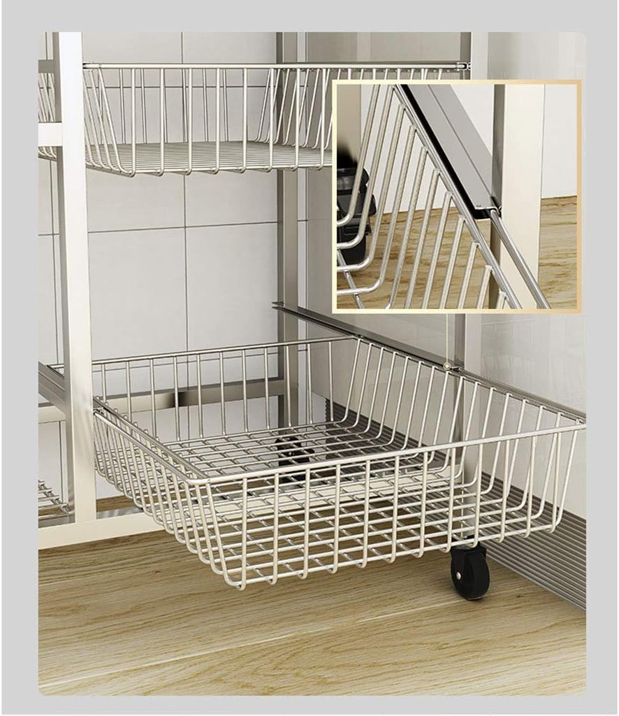 Kitchen Rack al Kitchen Supplies Storage Rack Floor 4 Microwave Storage Vegetable Bowl Rack