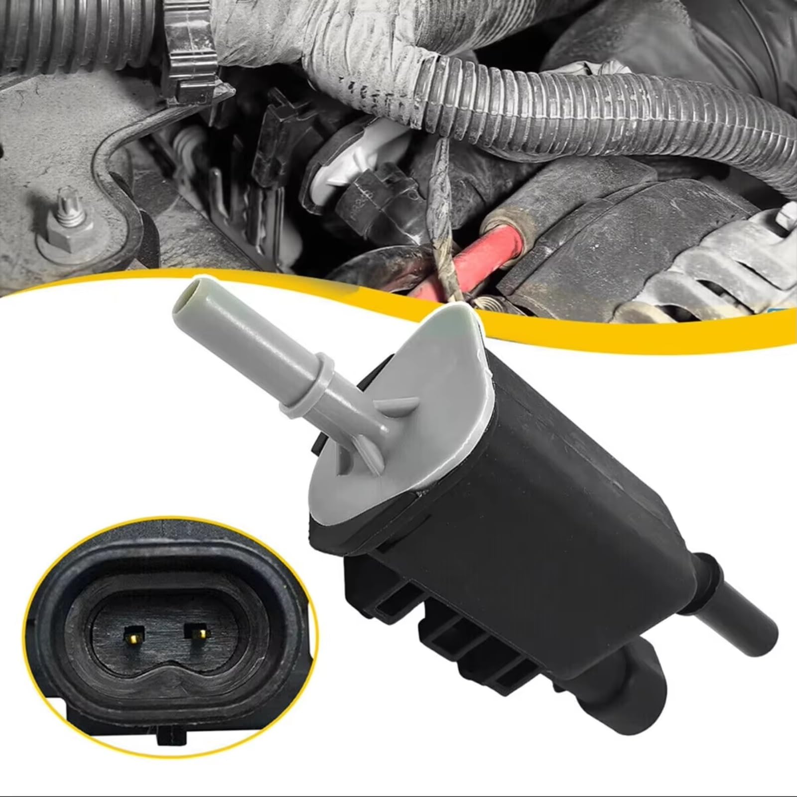 Vanne Purge Canister Vapeur Compatible Avec Buick Pour Allure Pour LaCrosse Pour Rainier Pour Regal Pour Verano Valve De Purge Du Canister À Vapeur 12597341 12581349 12582167