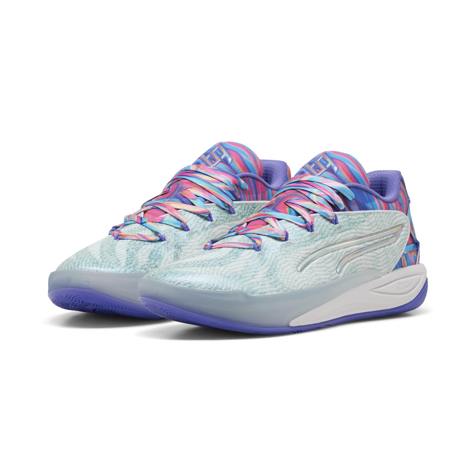 PUMA Chaussures de Basketball Stewie 4 Prism Femme