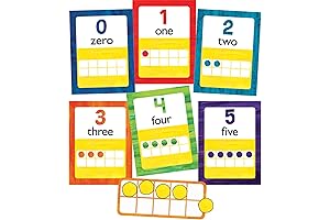 World of Eric Carle 43-Piece Numbers 0-20 Bulletin Board Set: Engage Young...