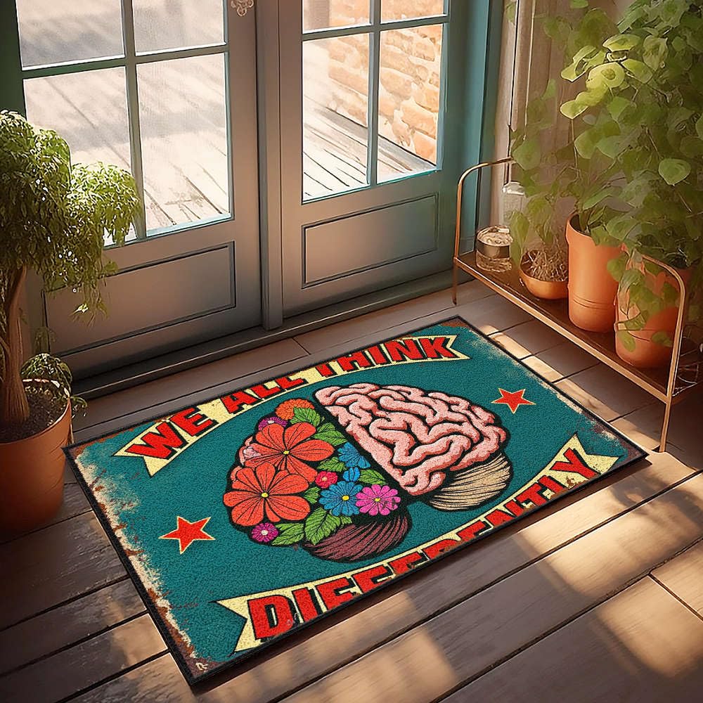 Tapis de bain de ferme anti-saleté, paillasson unique d'entrée extérieure 65x90