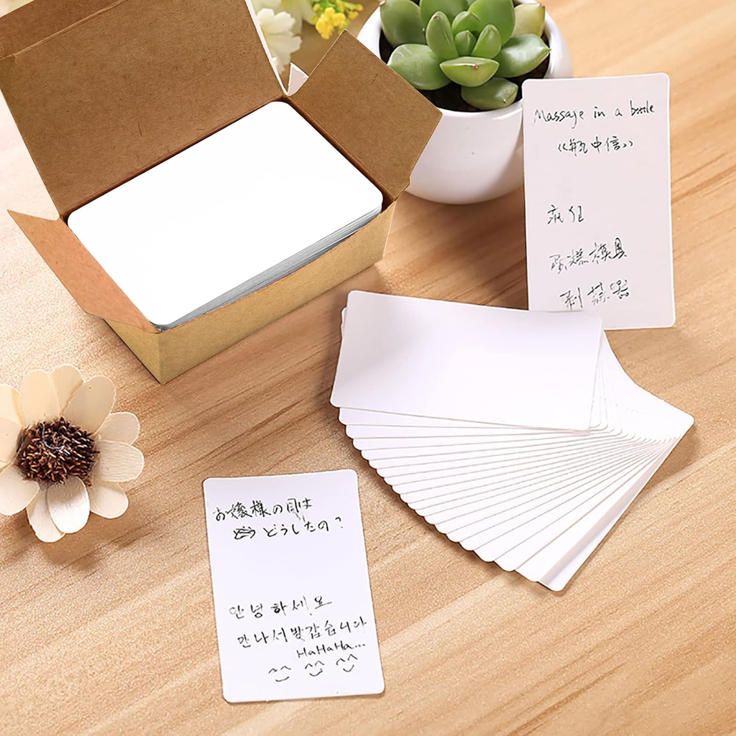 Blank Index Cards - Study & Office -4
