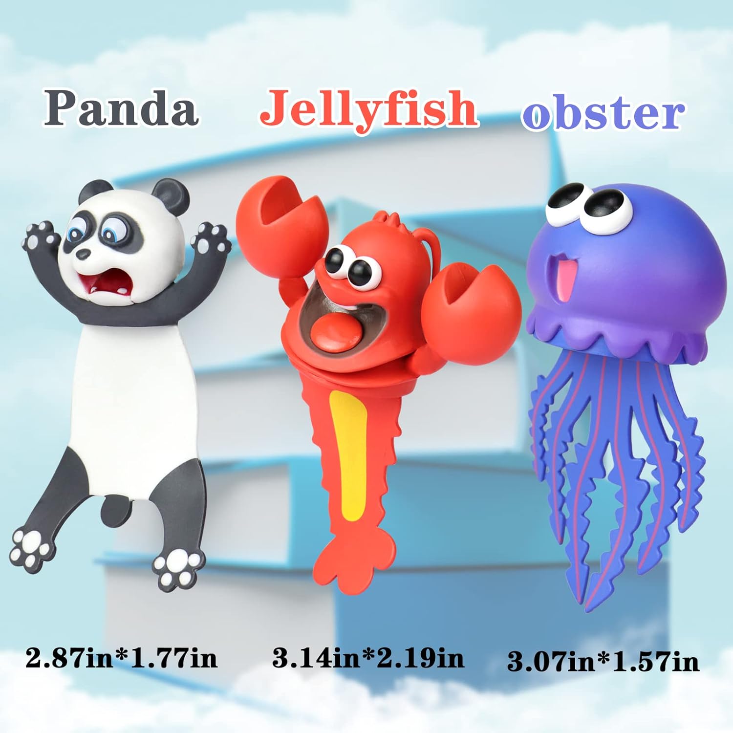 3D Bookmarks - Animal Bookmarks Book Friend Bookmark, Fun Bookmarks for Kids, Book Lovers - Image 4