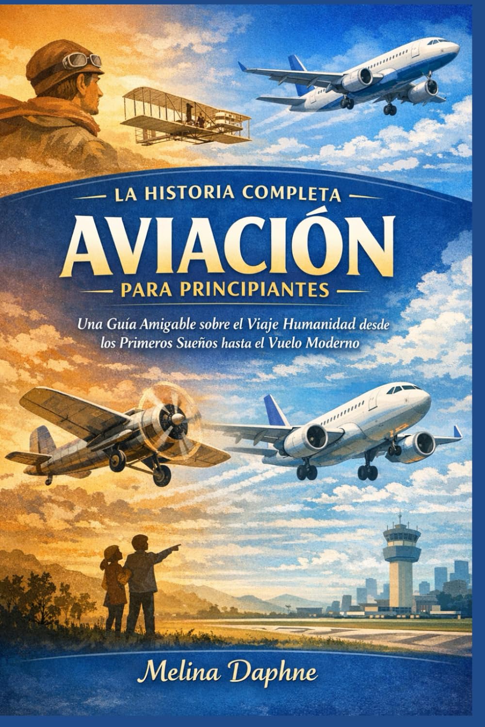 LA HISTORIA COMPLETA AVIACIÓN PARA PRINCIPIANTES: Una Guía Amigable sobre el Viaje Humanidad desde los Primeros Sueños hasta el Vuelo Moderno