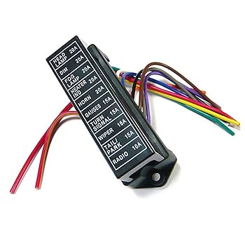 Amazon | ヒューズボックス 平型 ブレード ヒューズ 汎用 移設