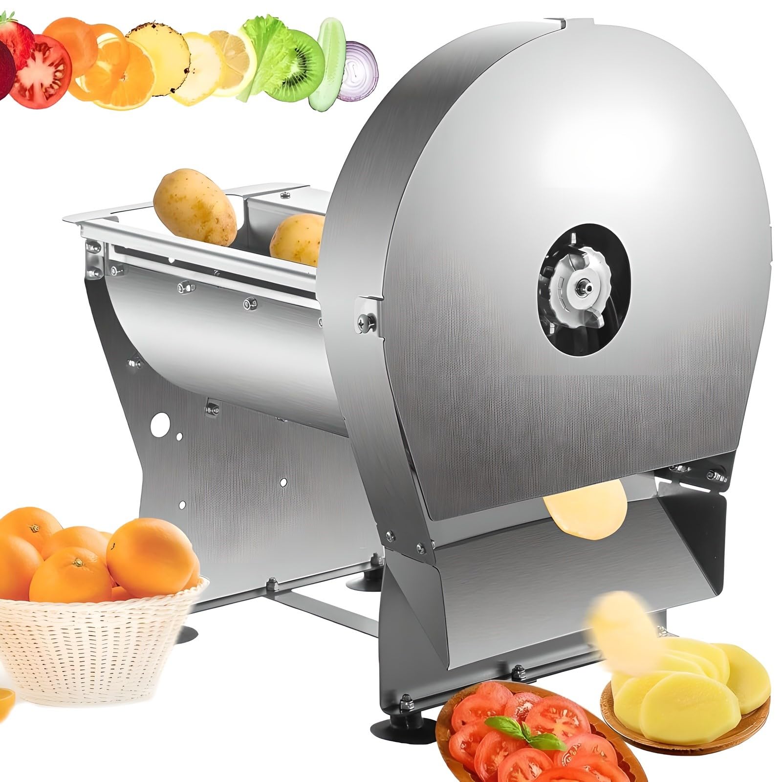 Trancheuse électrique coupe-légumes manuel pour oignons et pommes de terre