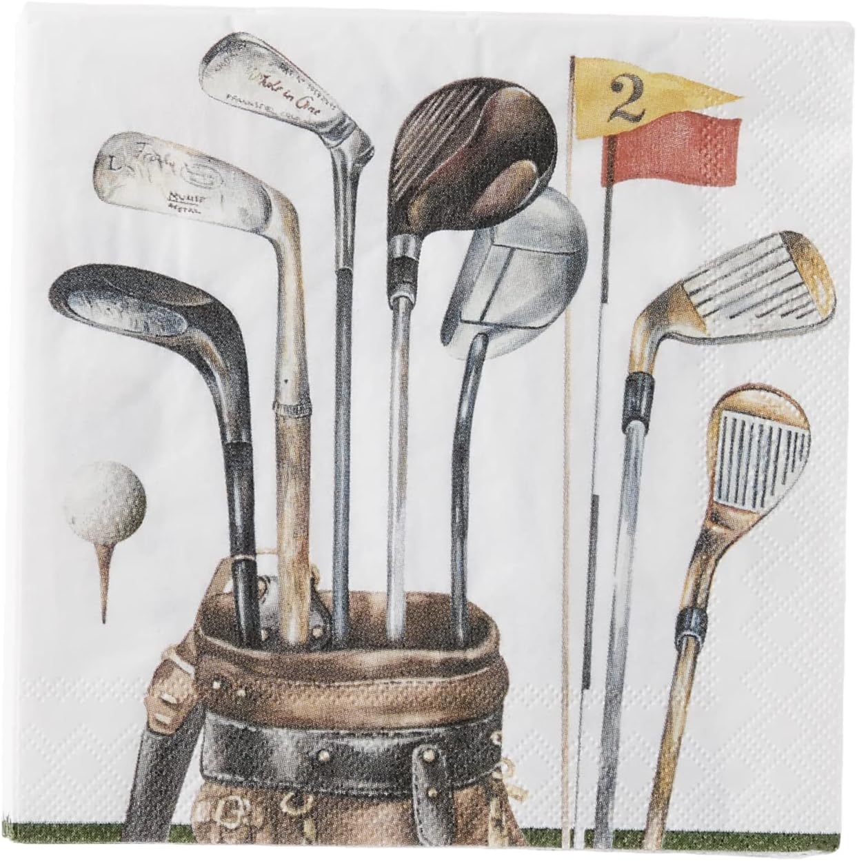 SharkBliss Golf Cocktail Napkins, It's Time To Par Tee