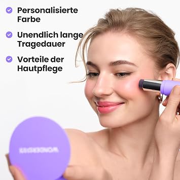 Wonderskin Rouge Stick pH-aktiviert – pHlush Multi-Use Blush Stick Creme-Tönung für Wangen und Lippen Erfrischendes und pflegendes Make-up mit Farbanpassungseffekt