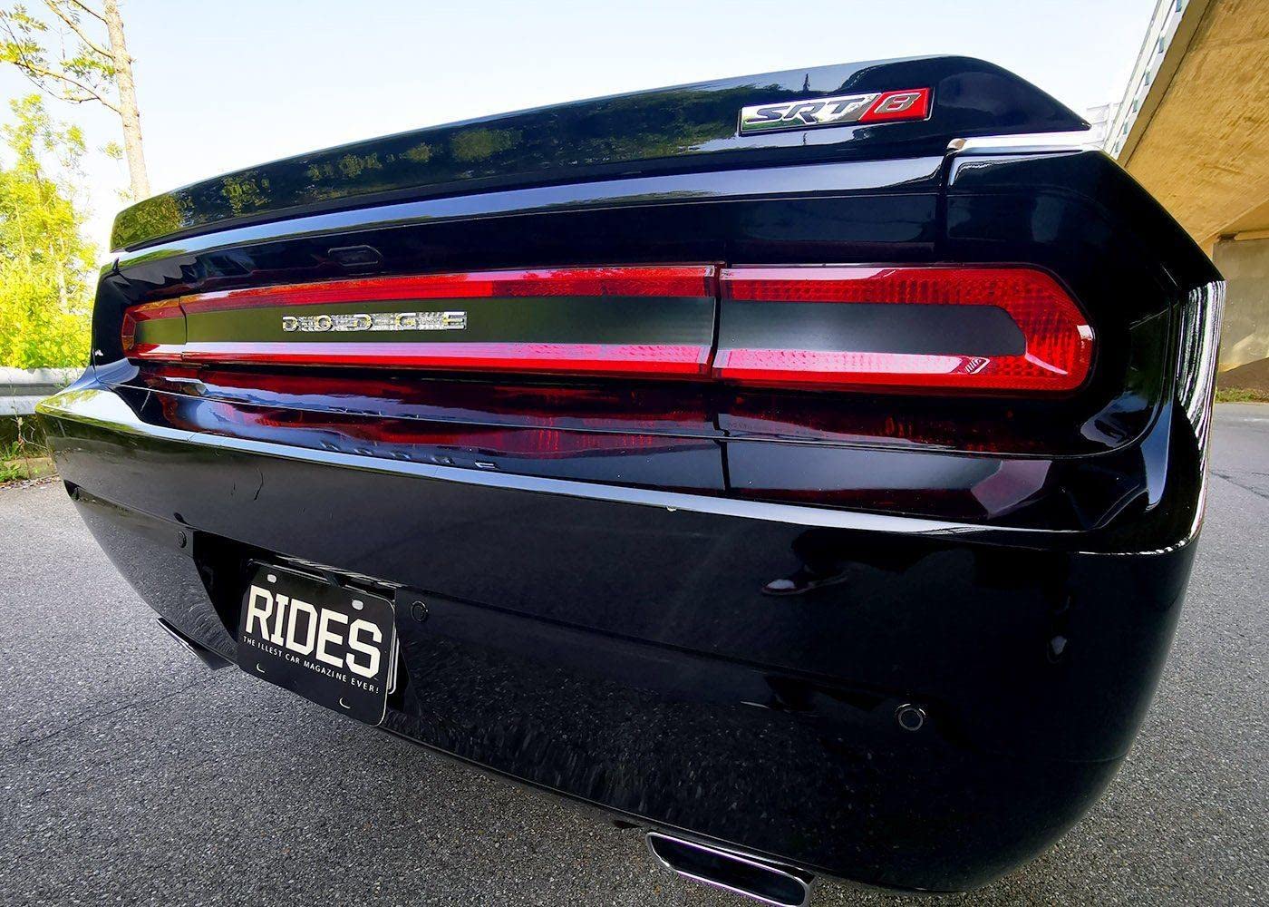 Luxe Auto Concepts Blackout Tint Kit for 2008-14 Dodge Challenger Tail Lights - Matte Finish | Exact Cut Air Release Vinyl Overlays | Dry Application Wrap Film