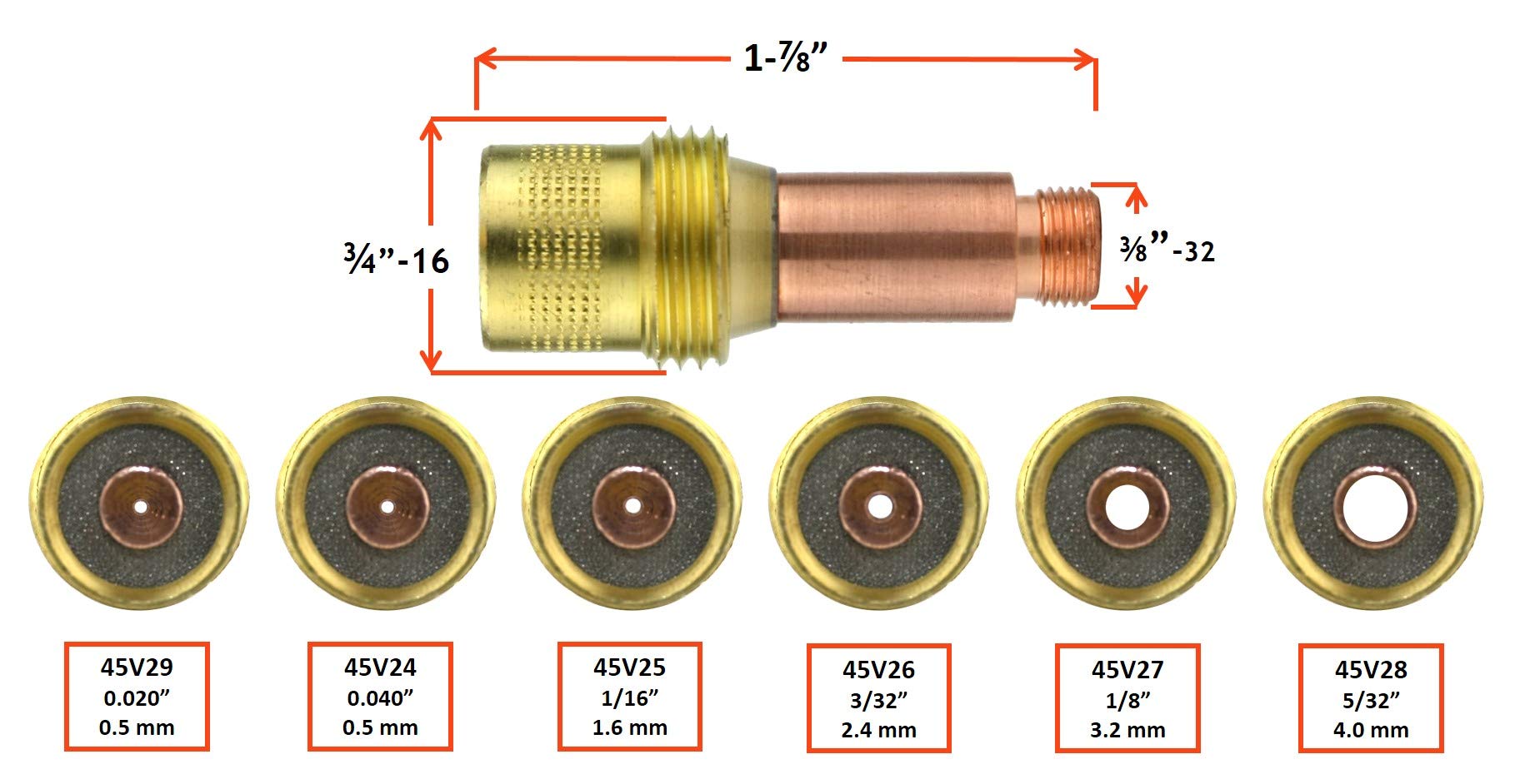 WeldCraft 366-98W77 O-ring for 41V24/33/35 Back Cap