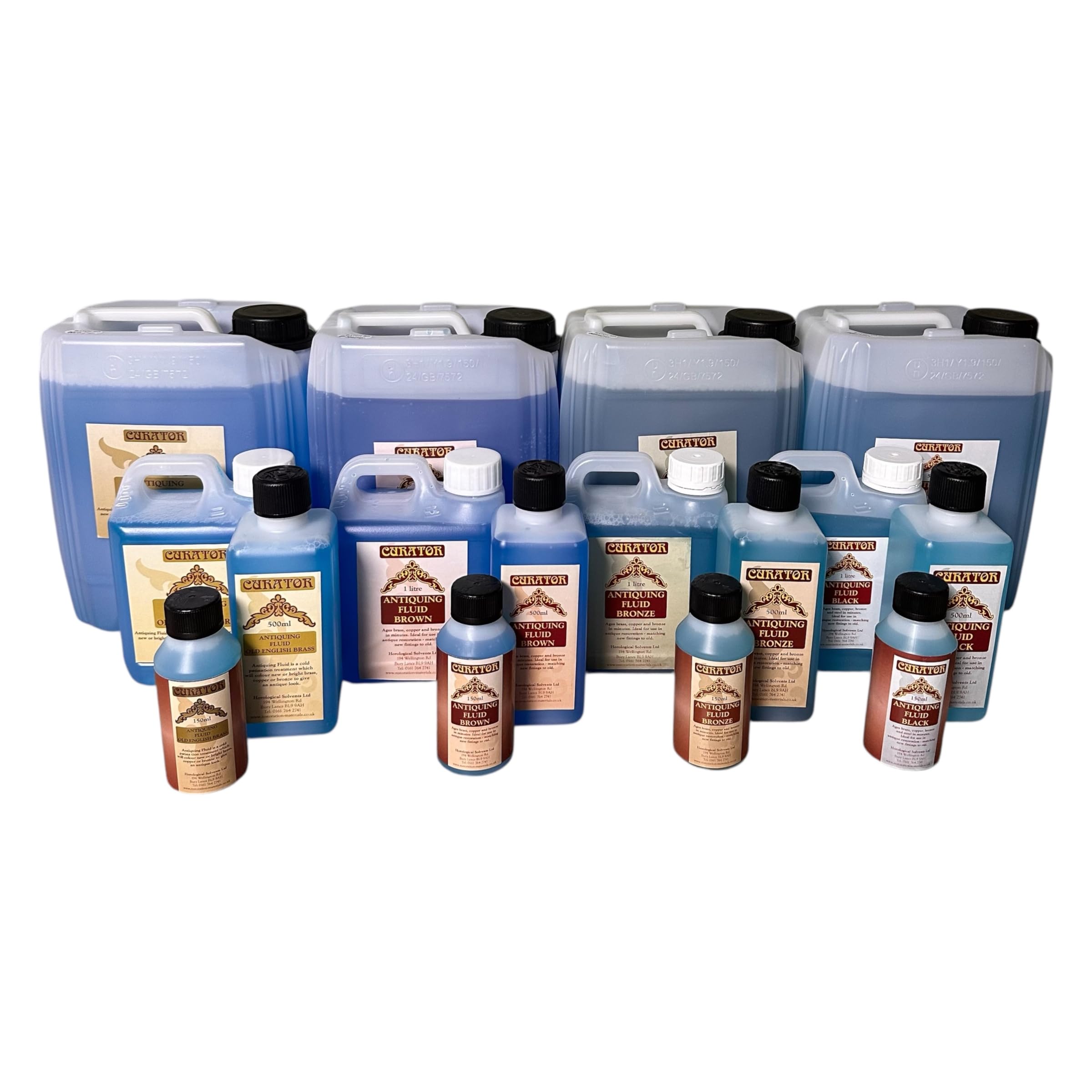 Priory Polishes Curator Metal Antiquing Fluid (Bronze, 150ml)