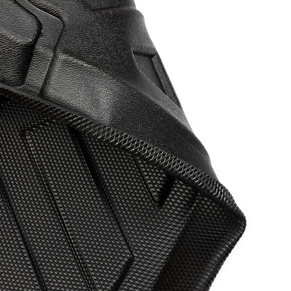 Tappetino Posteriore in Auto Gomma per Bagagliaio per Maserati Levante 2016-2021, Auto Vasca Baule Tappetino Tappeto Baule Imper Meabile Antipolvere Tappetino