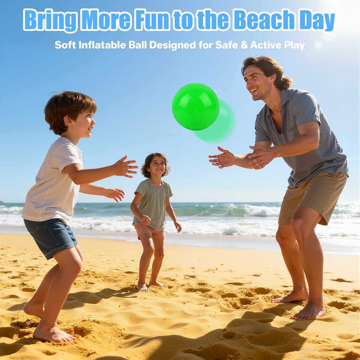 12Pcs Bouncy Balls,8.5Inch Dodgeballs for Park,Pool,Beach,etc.Inflatable Playground Balls with Hand Air Pump-Indoor/Outdoor Parties and Festivals